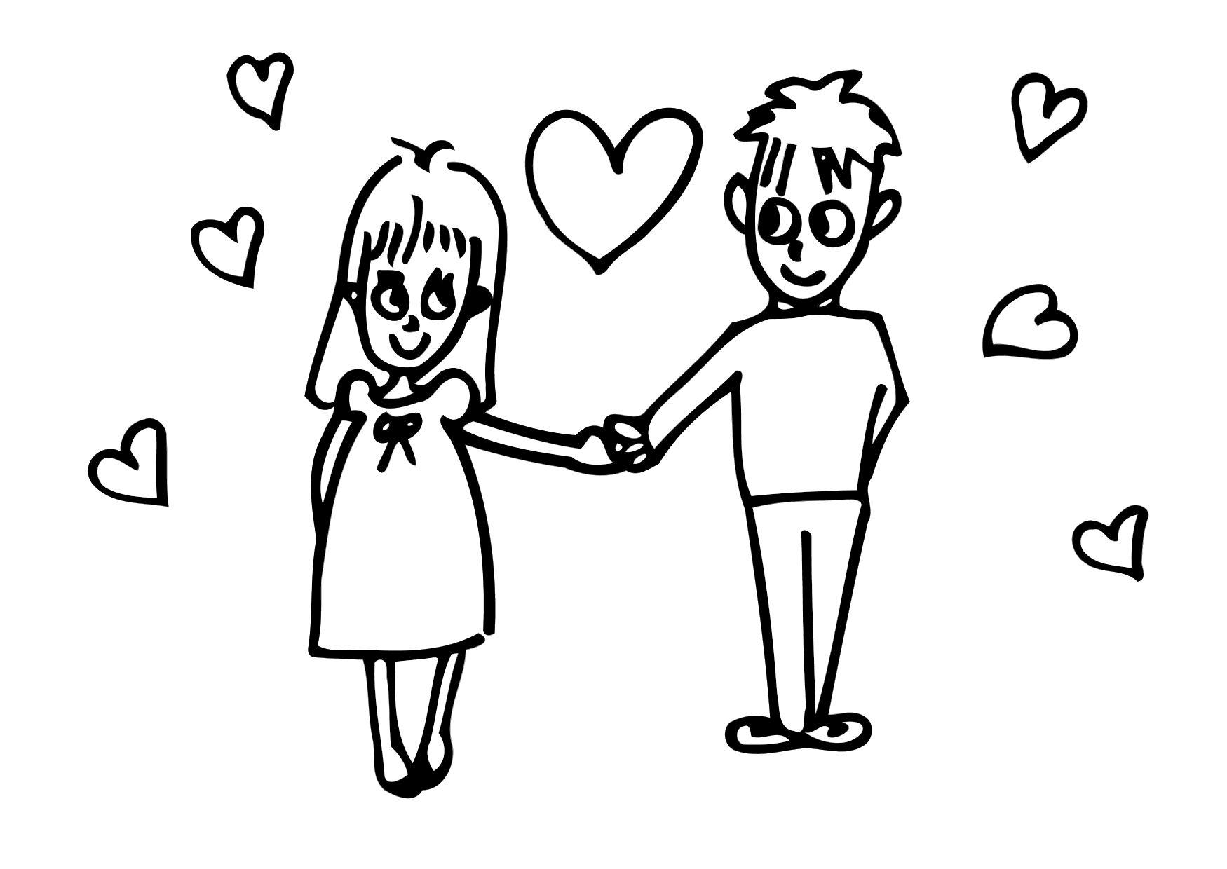 liebe Malvorlage liebe