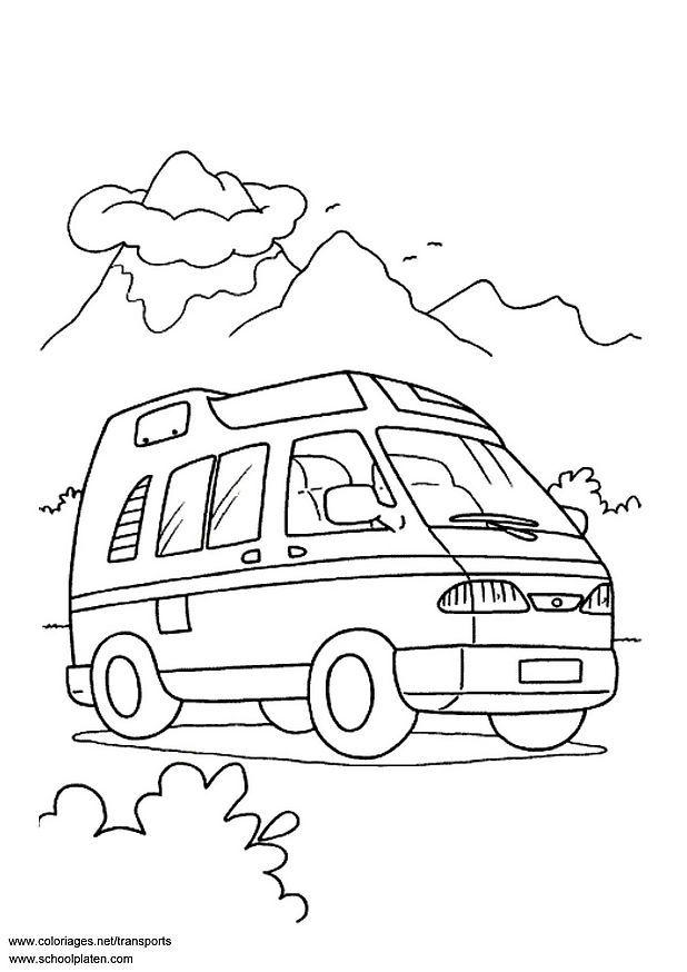 lieferwagen Malvorlage lieferwagen