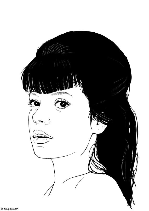 lily allen Malvorlage lily allen