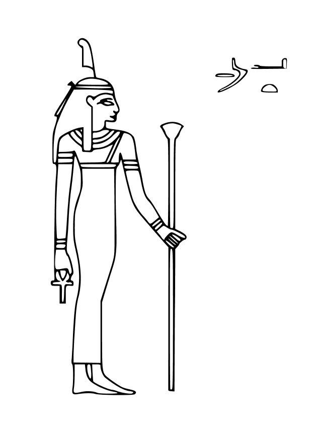 maat Malvorlage maat