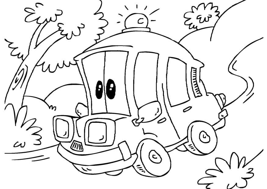 Malvorlage  ambulanz