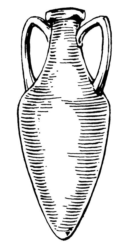 Malvorlage  amphore