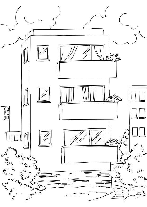 Malvorlage  appartement