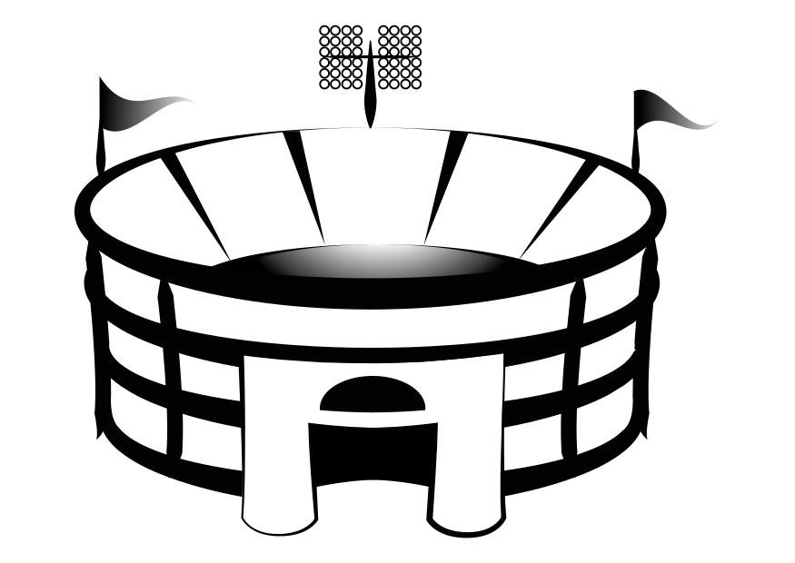 Malvorlage  arena