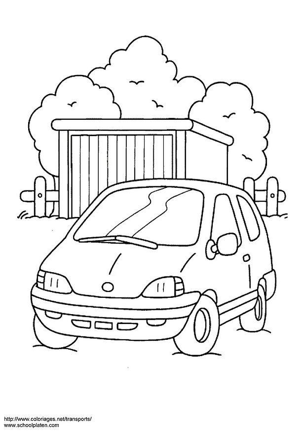 Malvorlage  auto