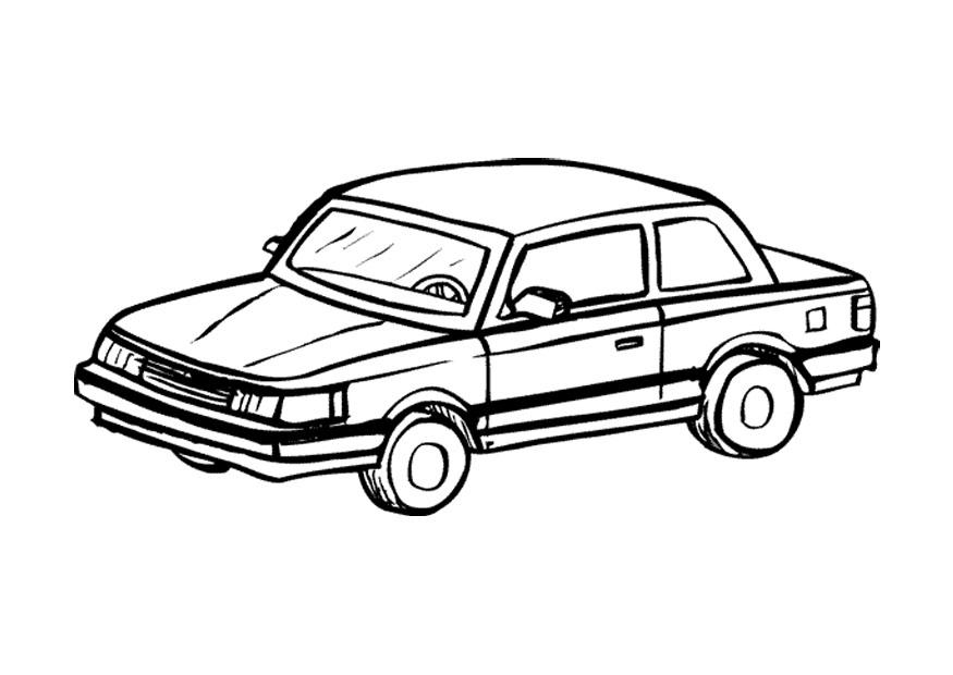 Malvorlage  auto