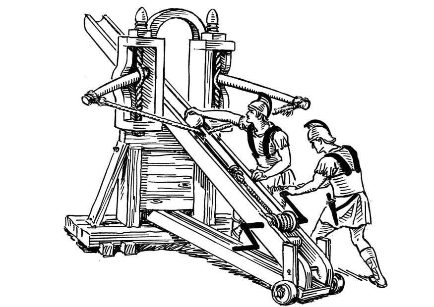 Malvorlage  balliste