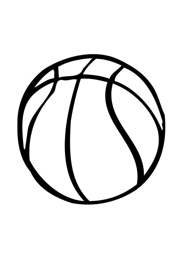 Malvorlage  basketball