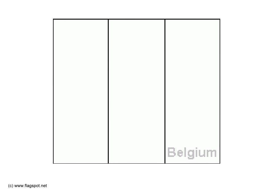Malvorlage  belgien