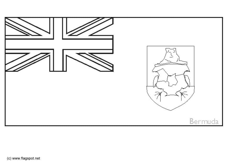 Malvorlage  bermuda