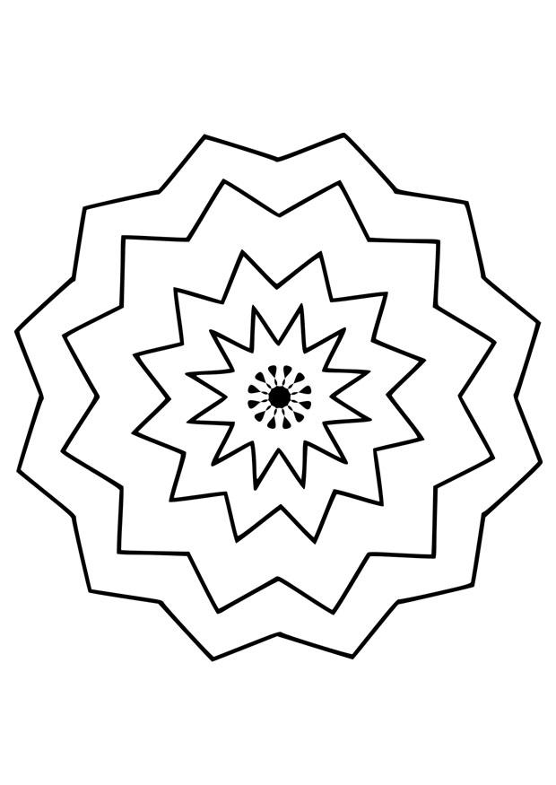 Malvorlage  blume