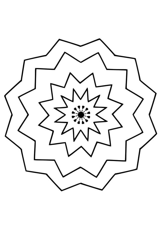 Malvorlage  blume