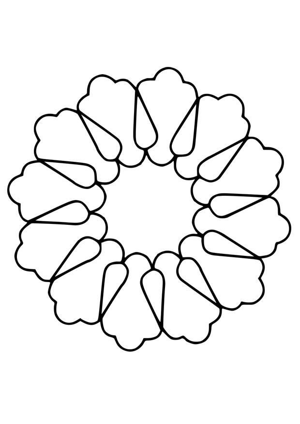 Malvorlage  blume