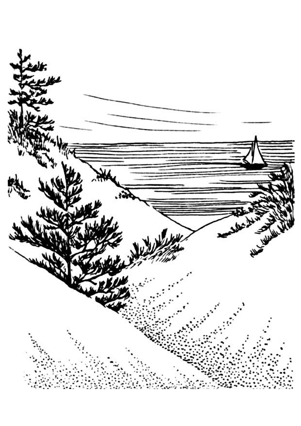 Malvorlage  dA¼nen