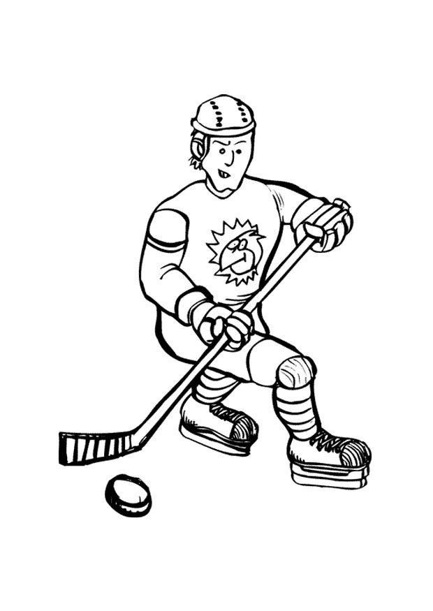 Malvorlage  eishockey