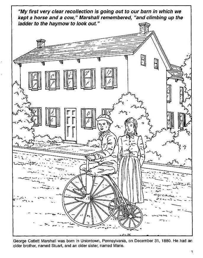 Malvorlage  fahrrad