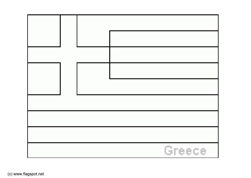 Malvorlage  griechenland