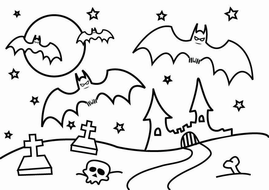 Malvorlage  halloween