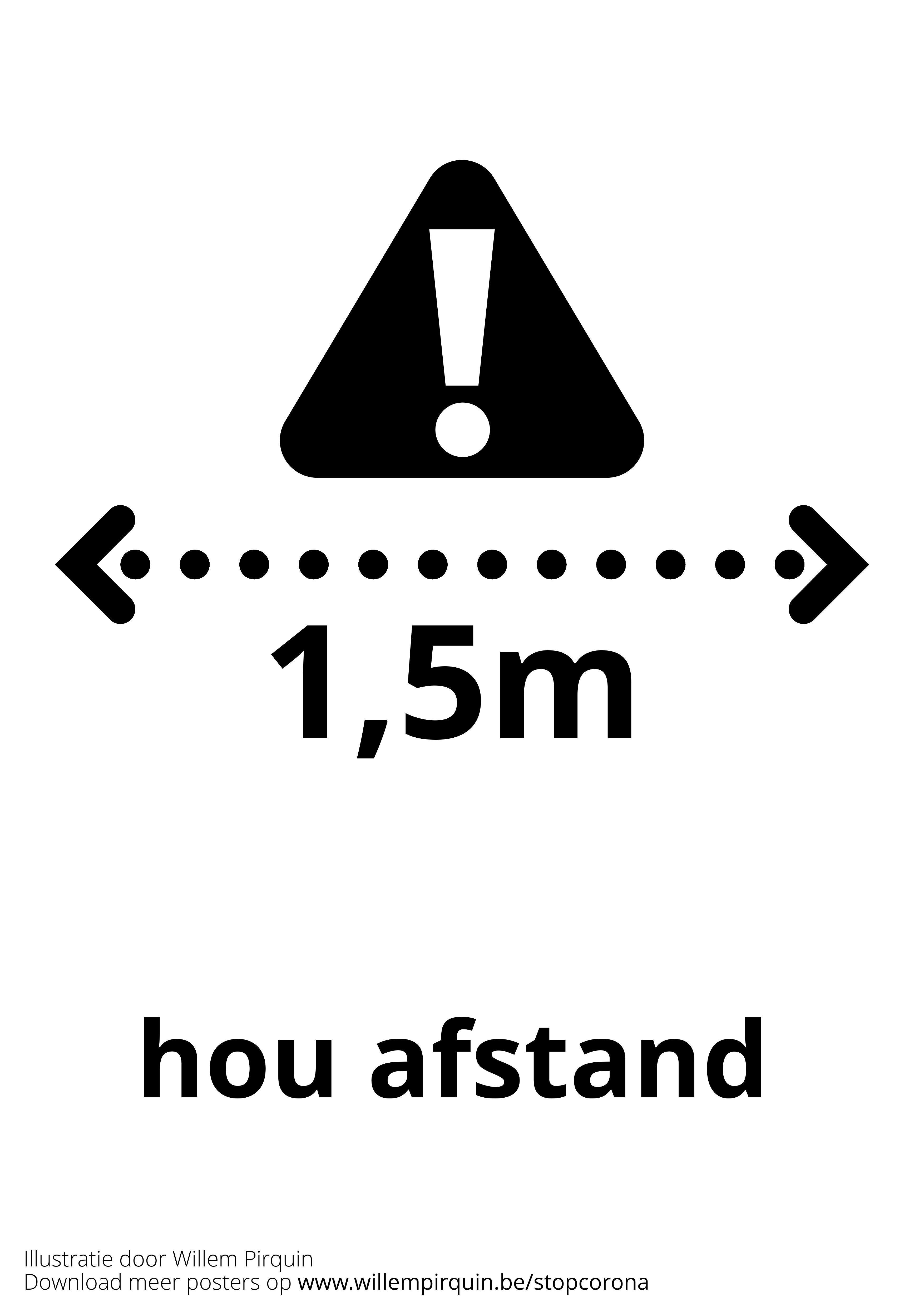 Malvorlage  halten sie abstand