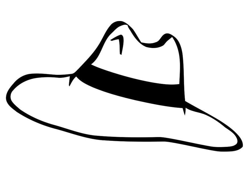 Malvorlage  hut