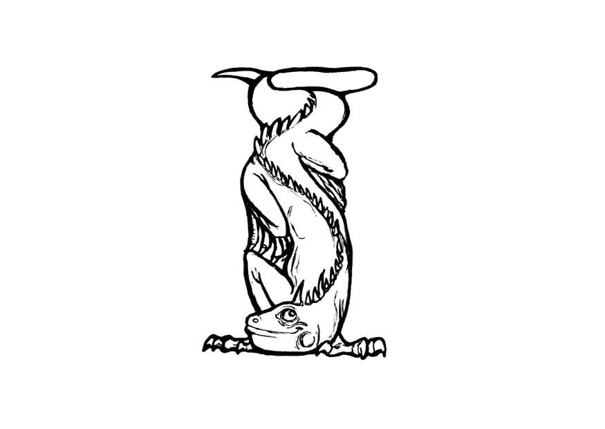 Malvorlage  i-iguana