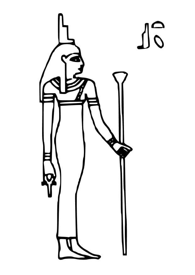Malvorlage  isis