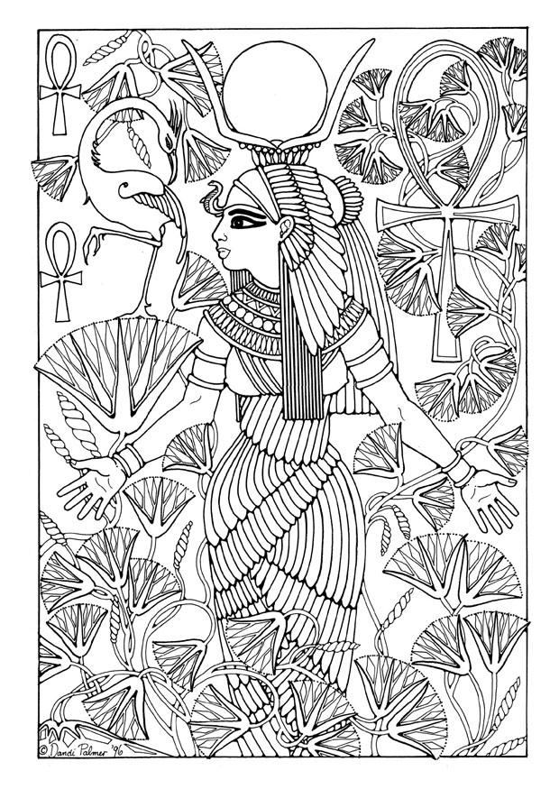 Malvorlage  isis