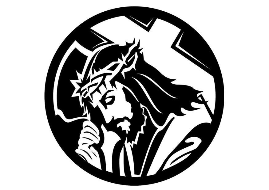 Malvorlage  jesus