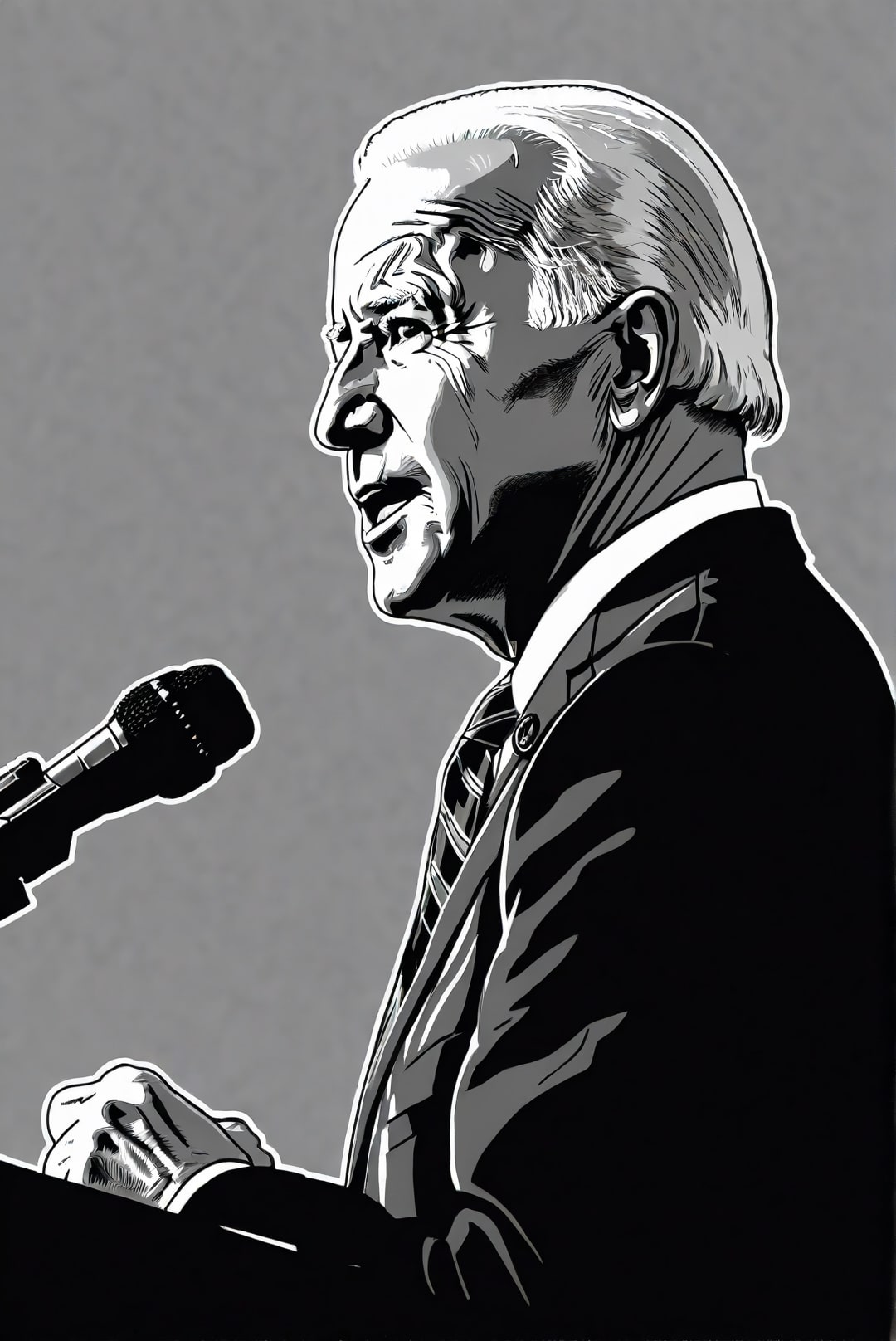 Malvorlage  joe biden