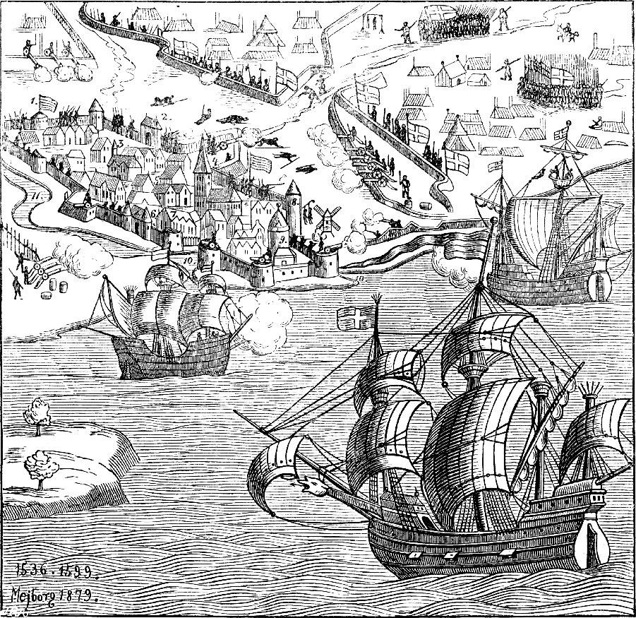 Malvorlage  kopenhaben 1536
