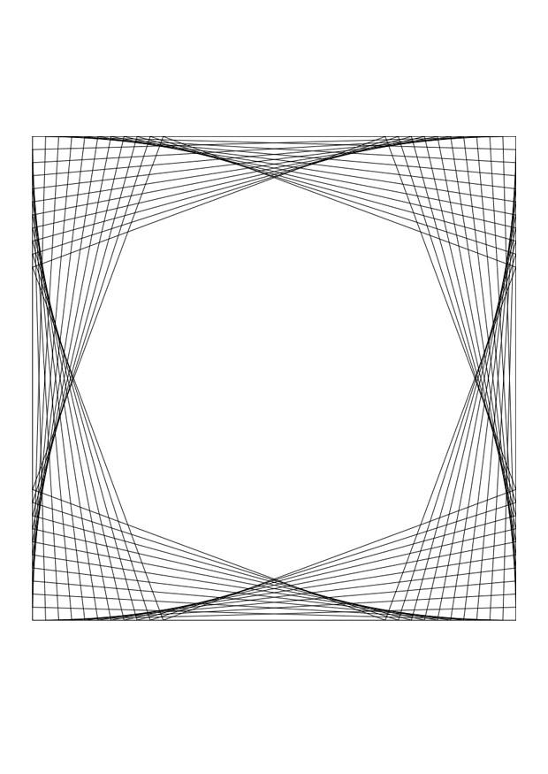 Malvorlage  mandala - blume