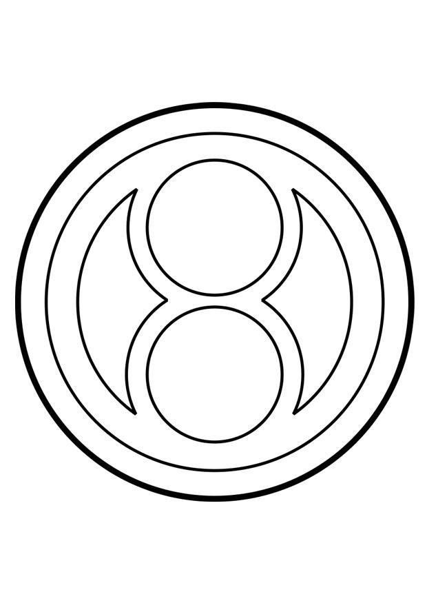Malvorlage  mandala31