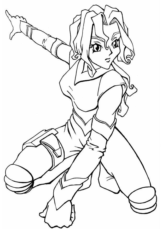 Malvorlage  manga spacegirl
