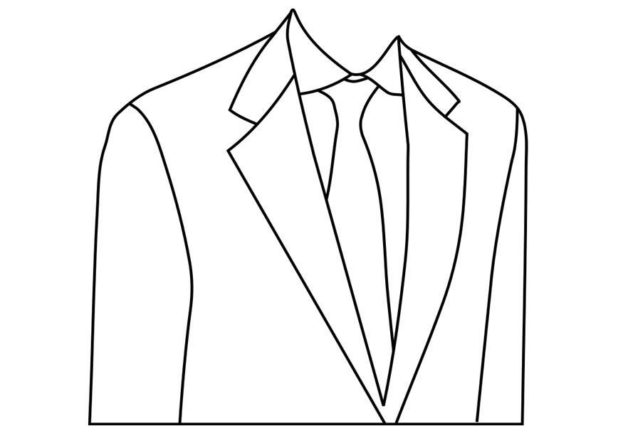 Malvorlage  massanzug