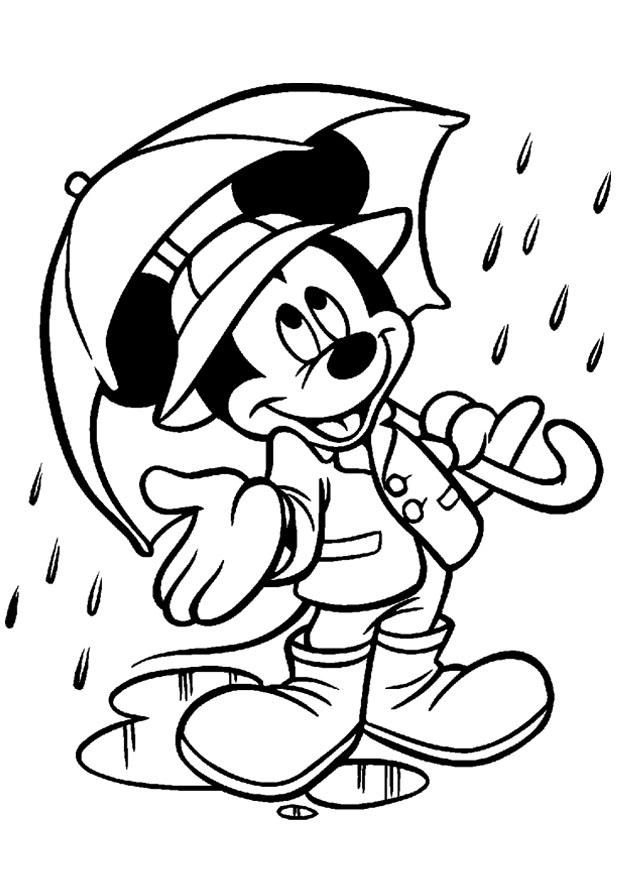 Malvorlage  mickey mouse