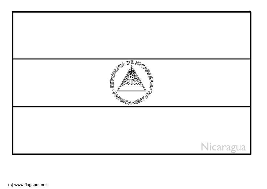 Malvorlage  nicaragua