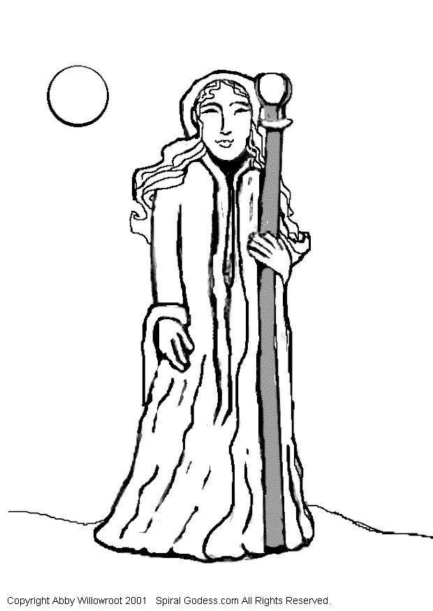 Malvorlage  priester