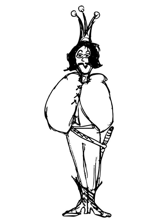 Malvorlage  prinz