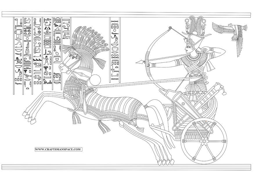 Malvorlage  ramses ii - die schlacht um kadesh