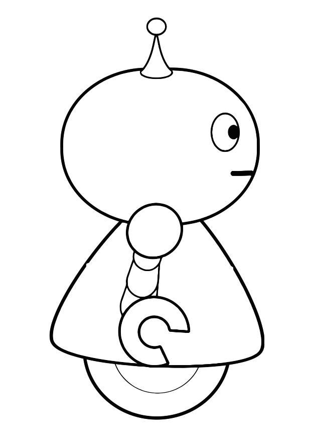 Malvorlage  roboter