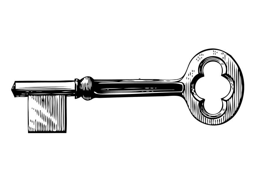 Malvorlage  schlA¼ssel