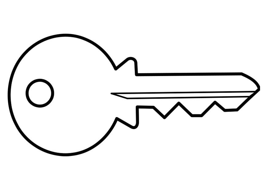 Malvorlage  schlA¼ssel