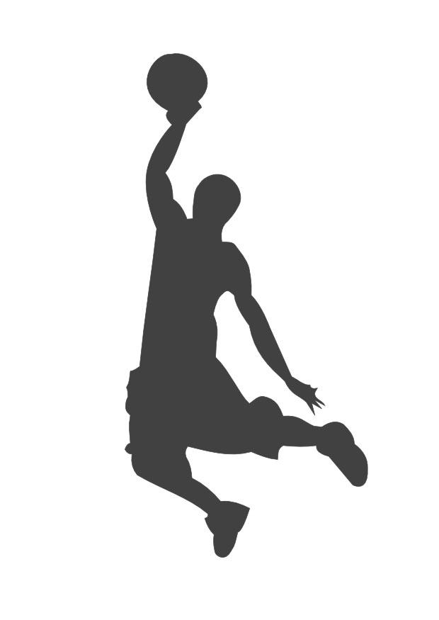 Malvorlage  slam dunk