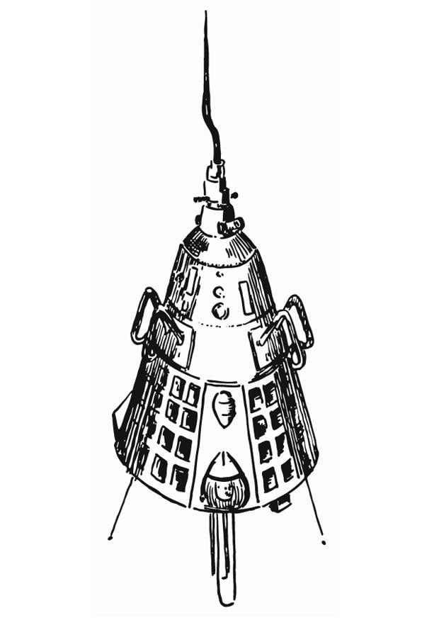 Malvorlage  sputnik