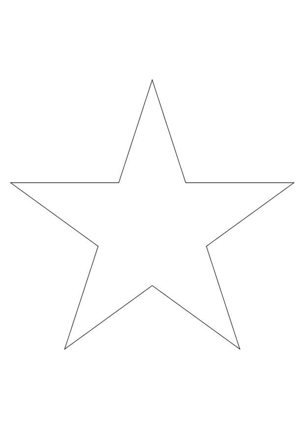 Malvorlage  stern