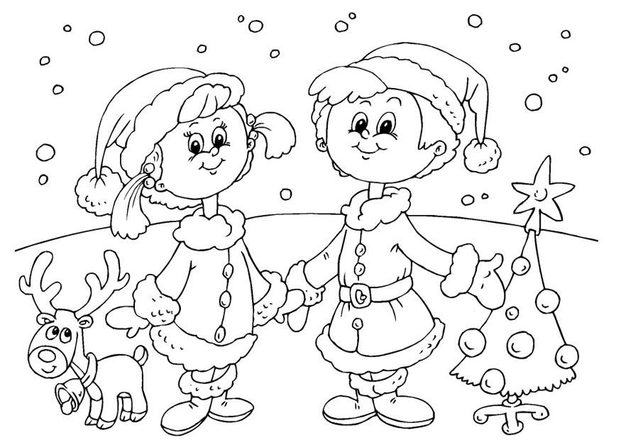 Malvorlage  weihnachten
