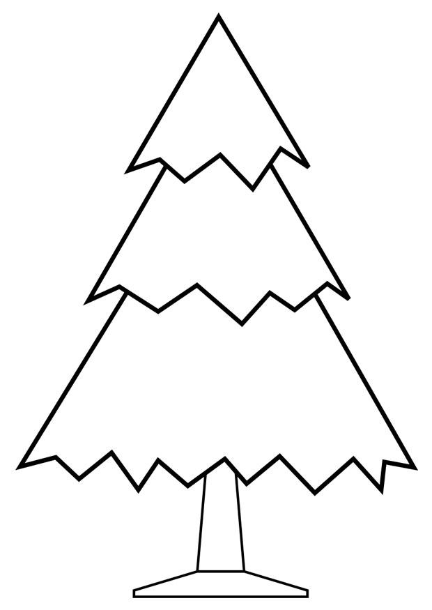 Malvorlage  weihnachtsbaum