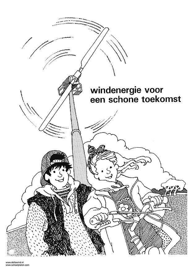 Malvorlage  windenergie