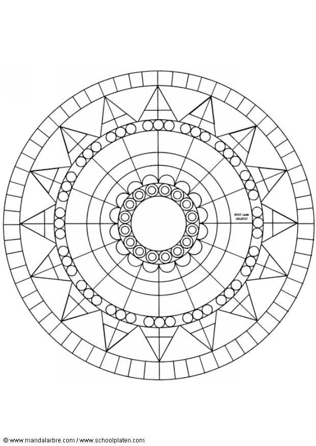 mandala -1502x Malvorlage mandala -1502x