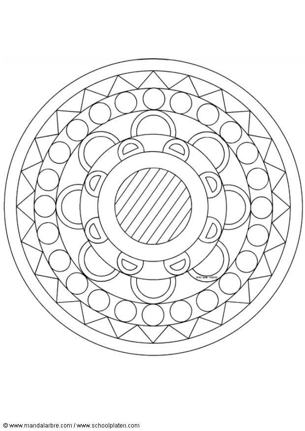 mandala -1502y Malvorlage mandala -1502y